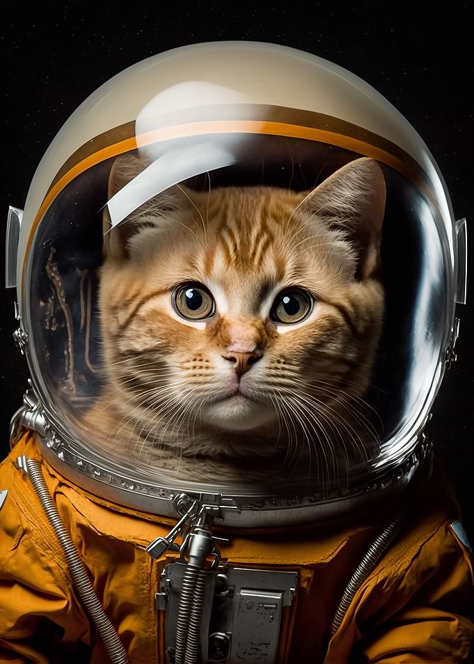 Astronaut Cat