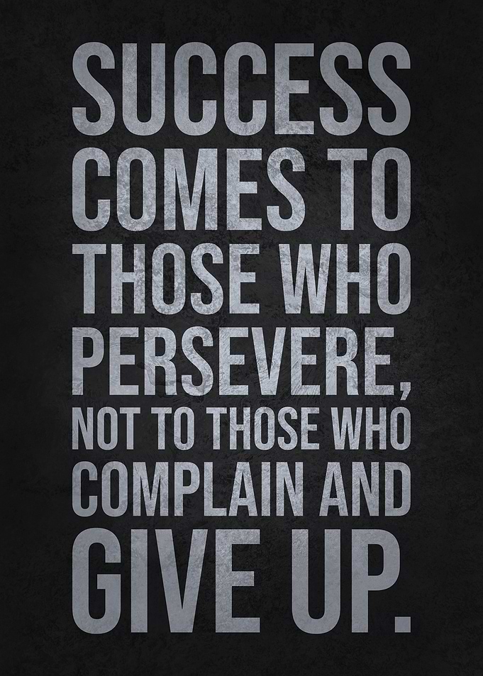 Success Comes To Those Who