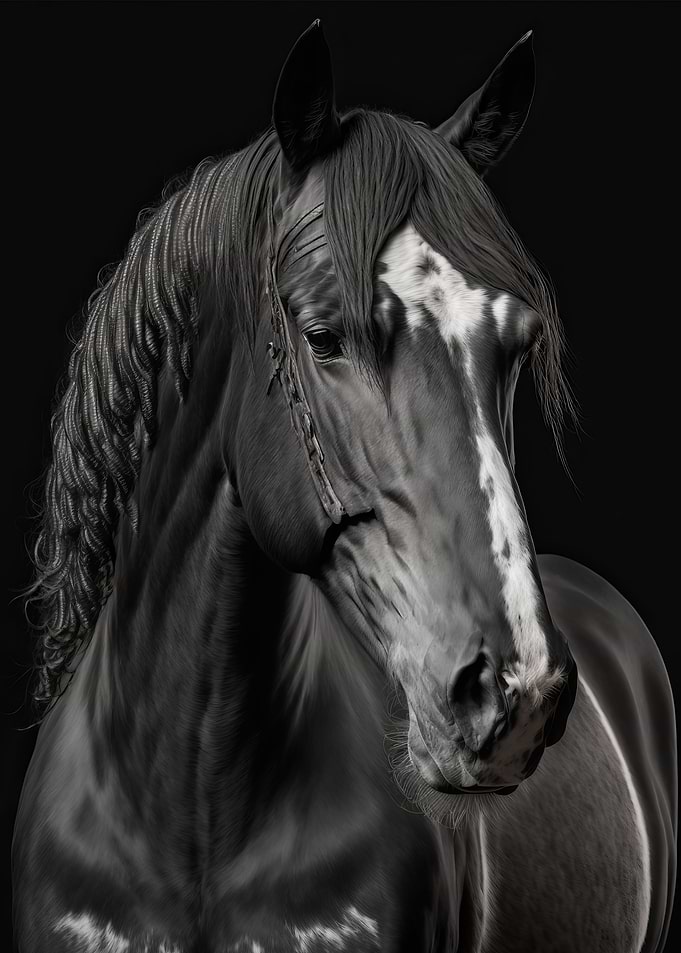 Portrait of a Horse