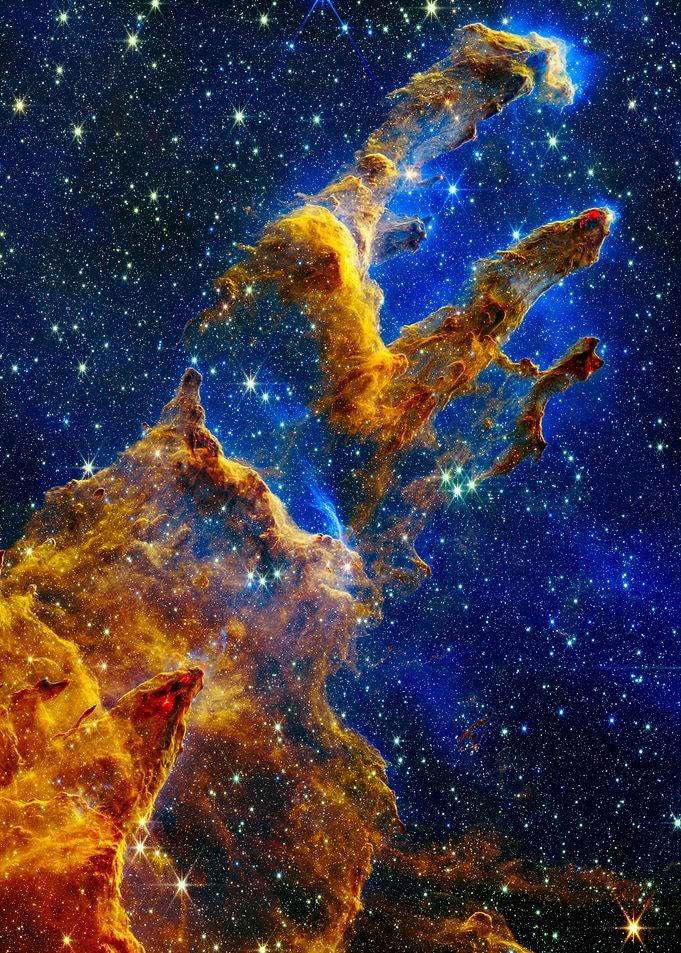 JWST Pillars of Creation