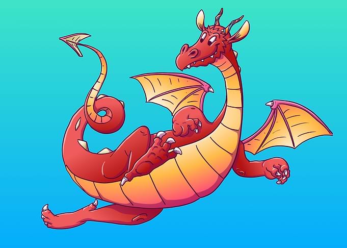 Red dragon