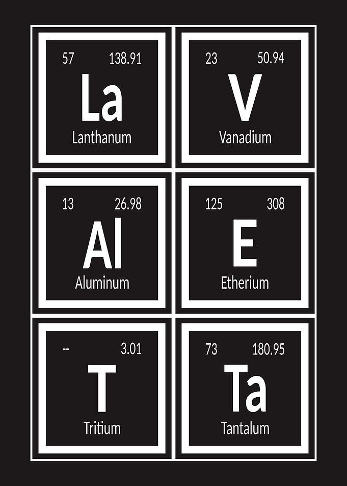 La Valetta Periodic Table
