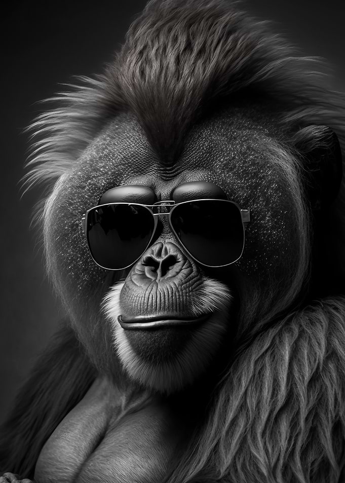 Portrait of an Orangutan
