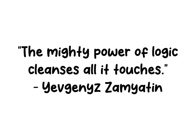Logic quotes
