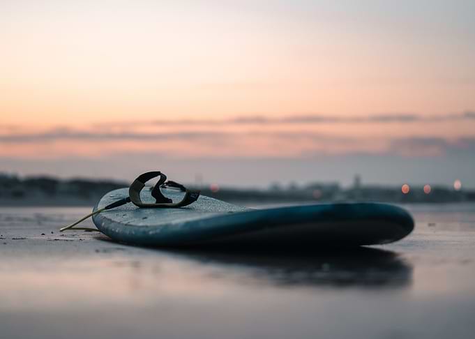 Surfboard alone