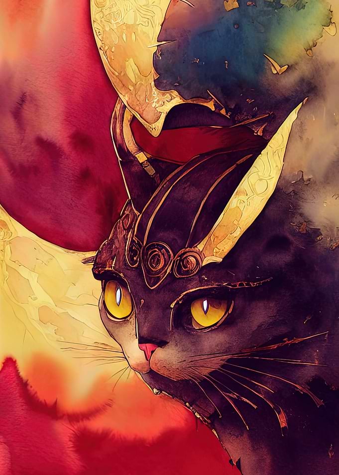 A purrfect warrior