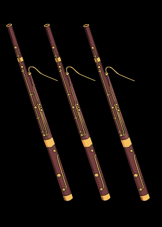 Jazz Music Gift Bassoon