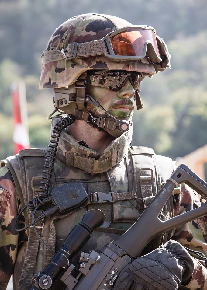 Full soldiers gear