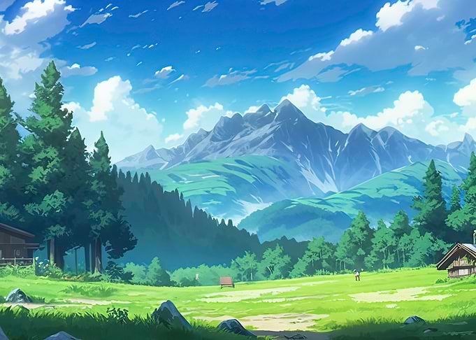 Fantasy Landscape Mountain