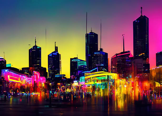 Neon Melbourne II