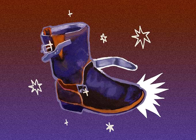 Lucky boot