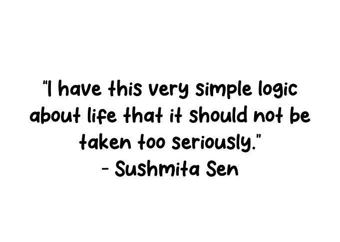 Logic quotes