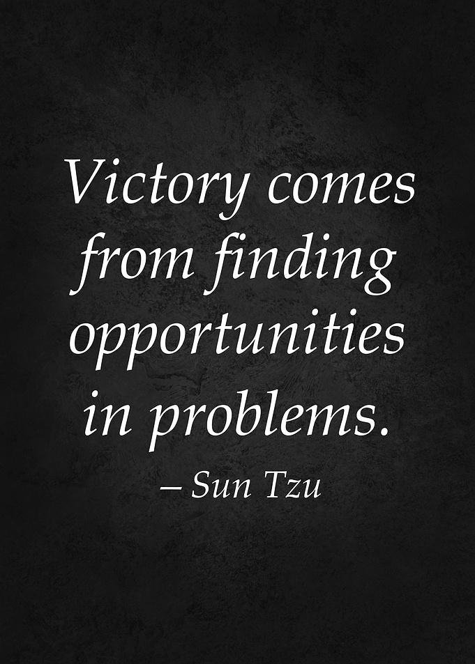 Victory Comes From Finding