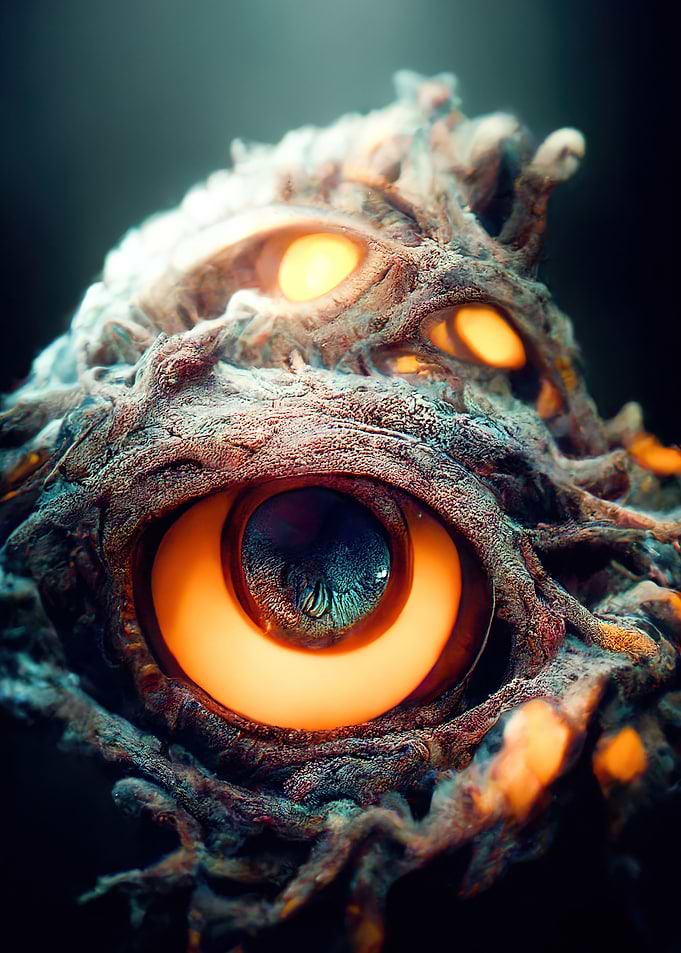 Eye of abyss creature