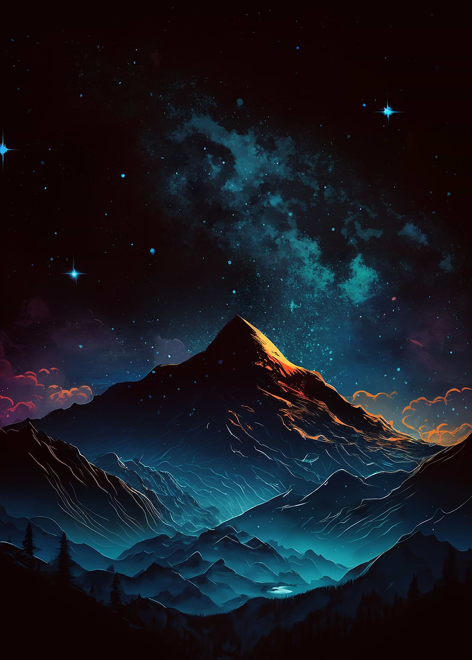 Night Sky with stars