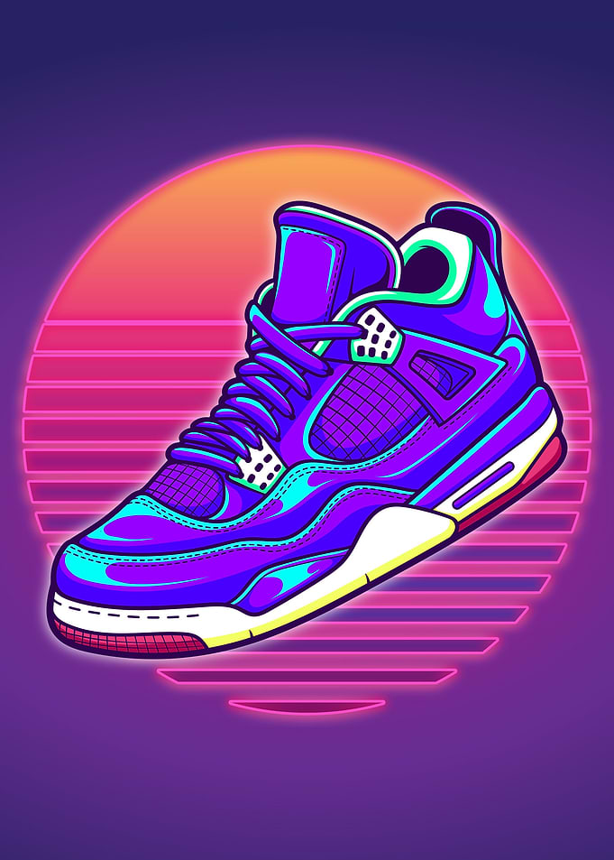 J4 Sneakerhead Retrowave