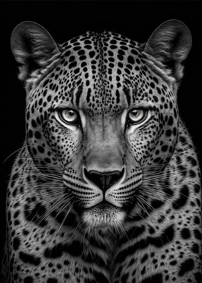 Portrait of a Leopard