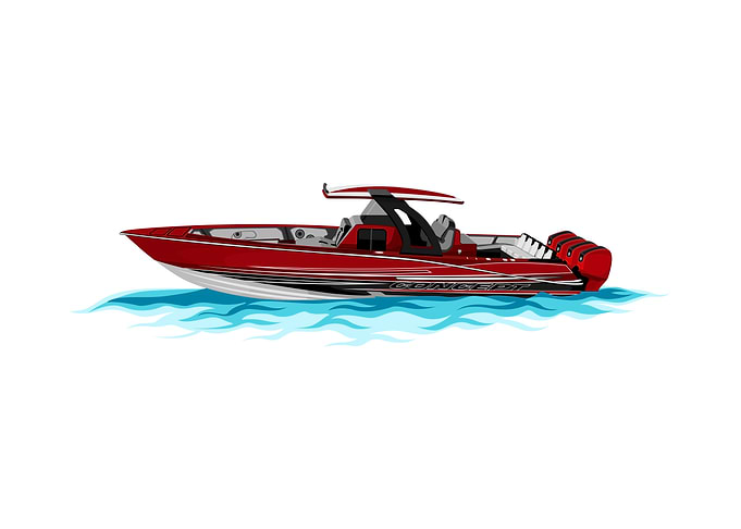 Boat Vector 002