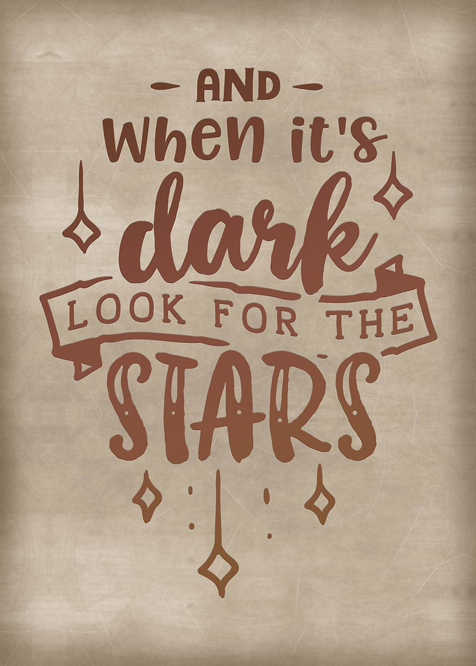 Look for the stars