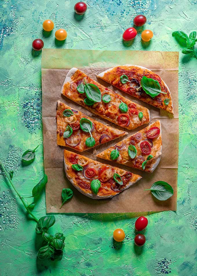 Vegetarian pizza