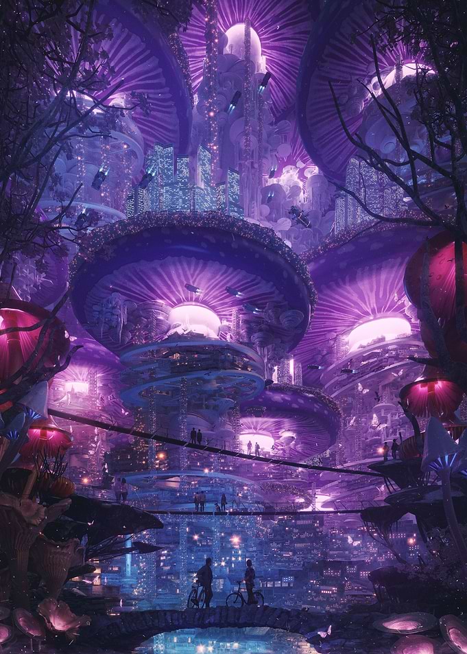 Bioluminocities