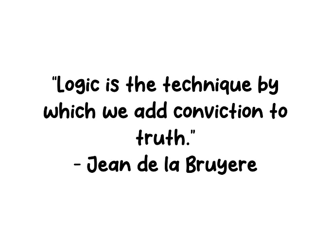 logic quotes
