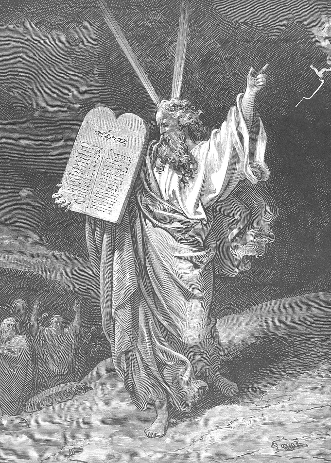 Moses on Mount Sinai