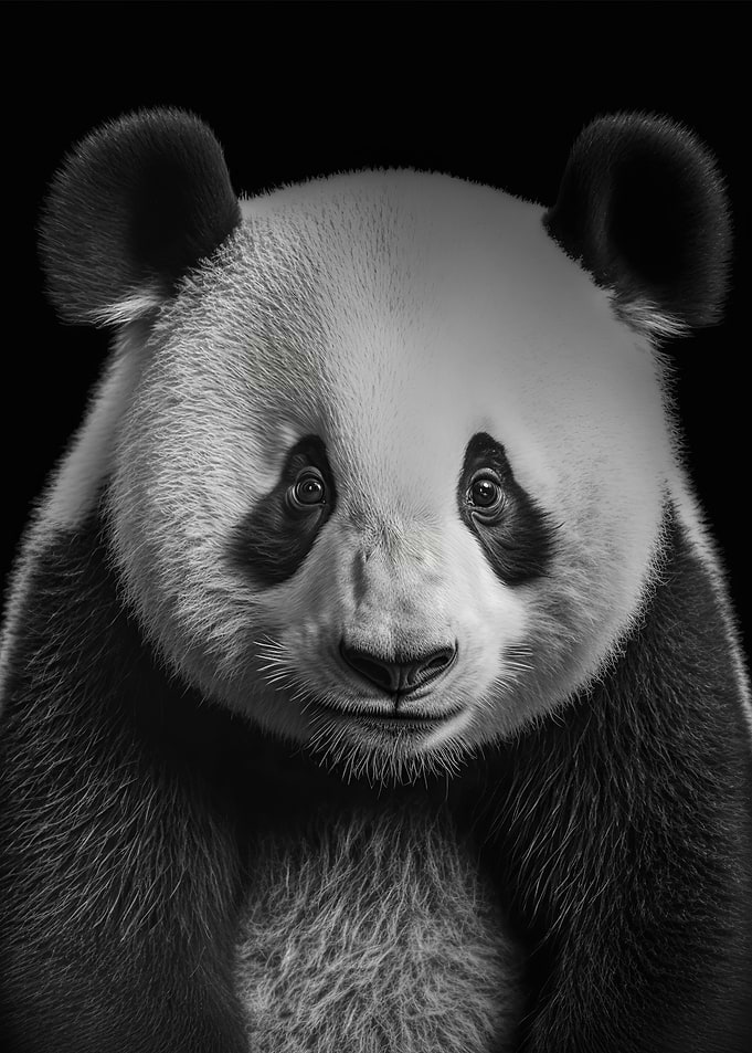 Portrait of a Panda