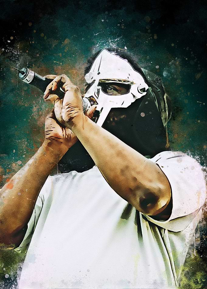 Splatter in Mask Music