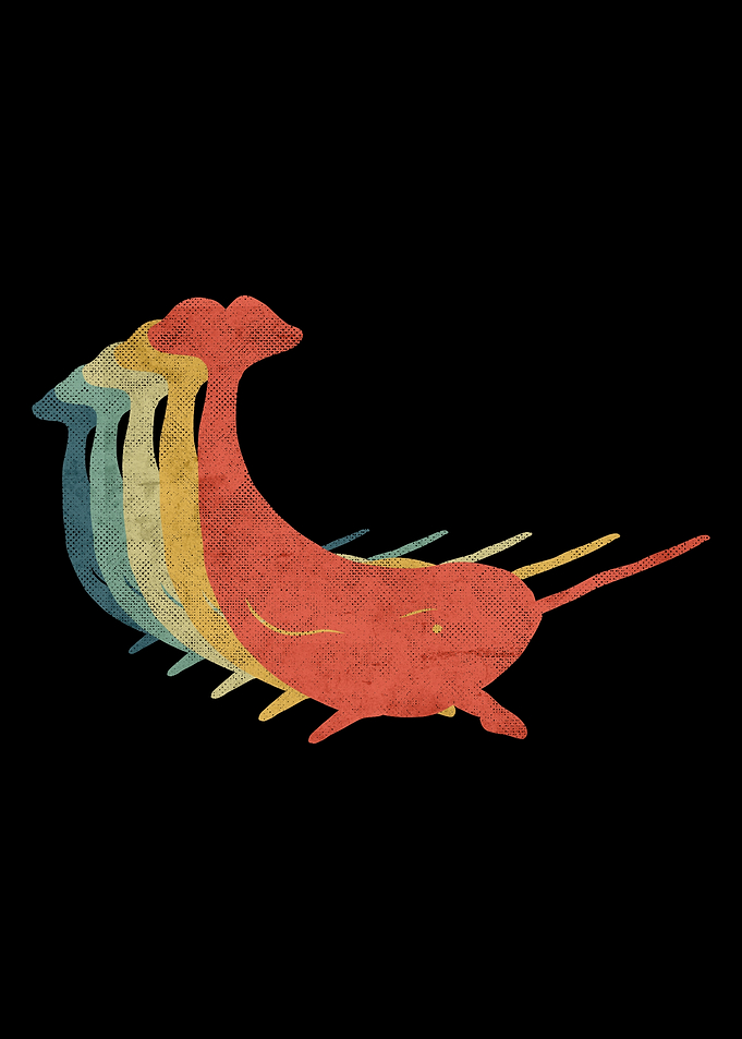 Narwhal Retro Vintage