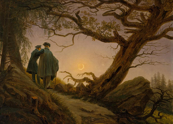 Contemplating the Moon