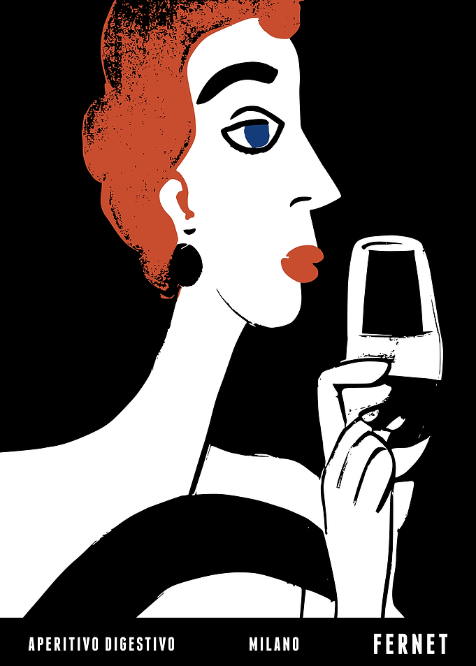 Italian Beverage Poster