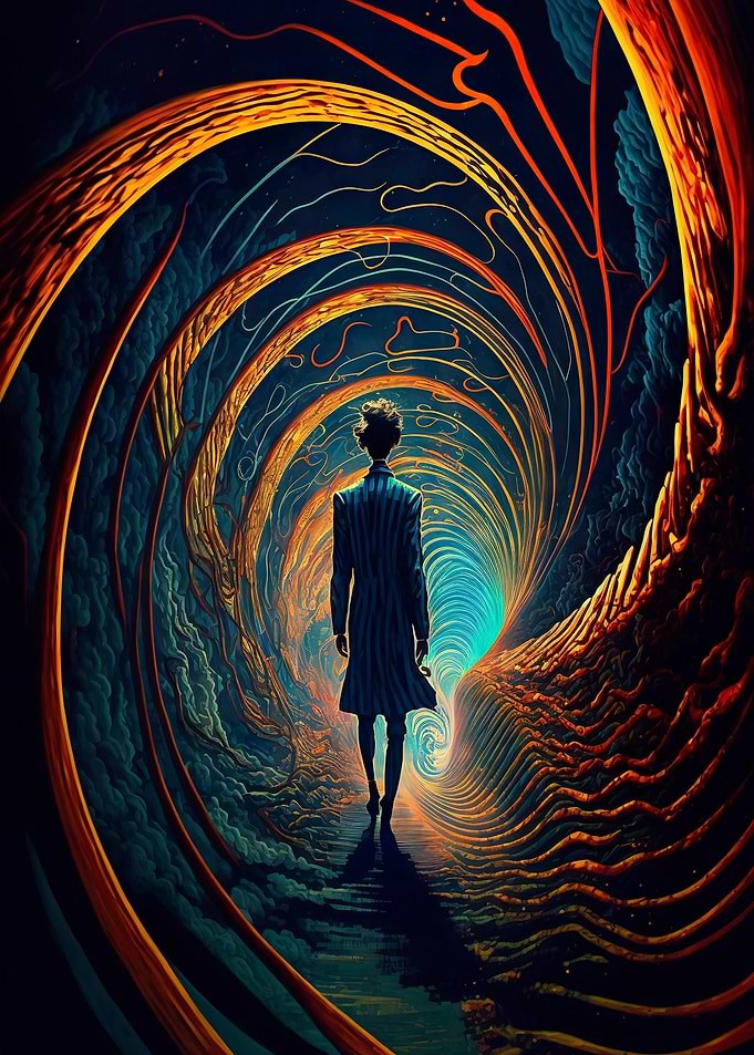 Worm Hole in Time