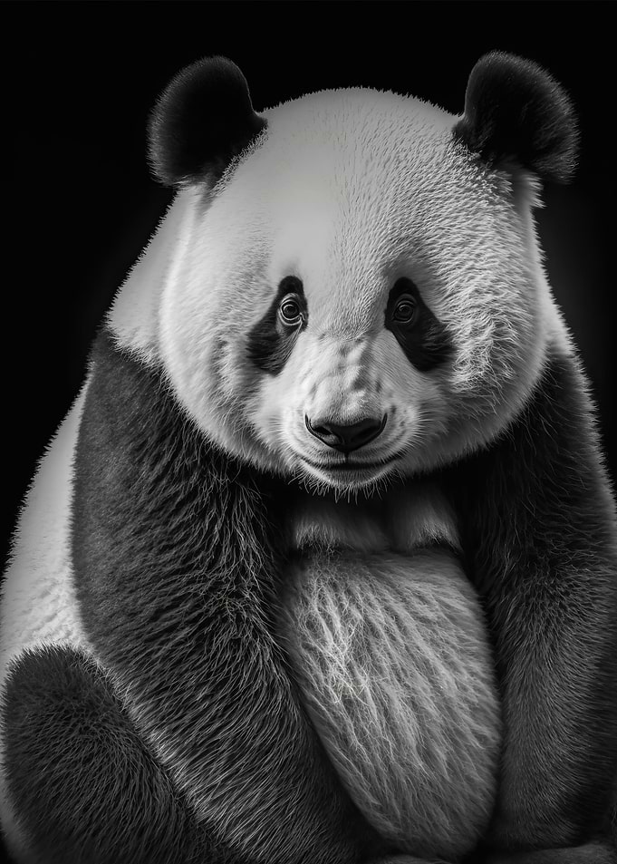 Portrait of a Panda