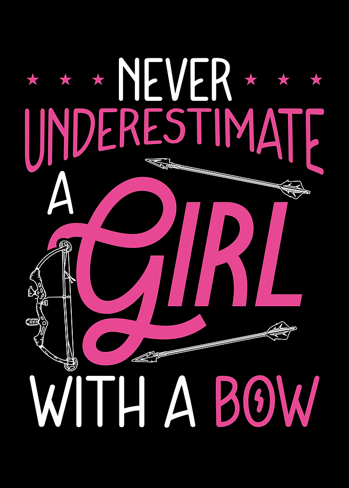 A girl with a bow