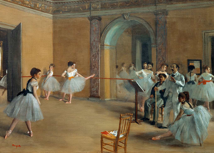 Dance Foyer at the Opera