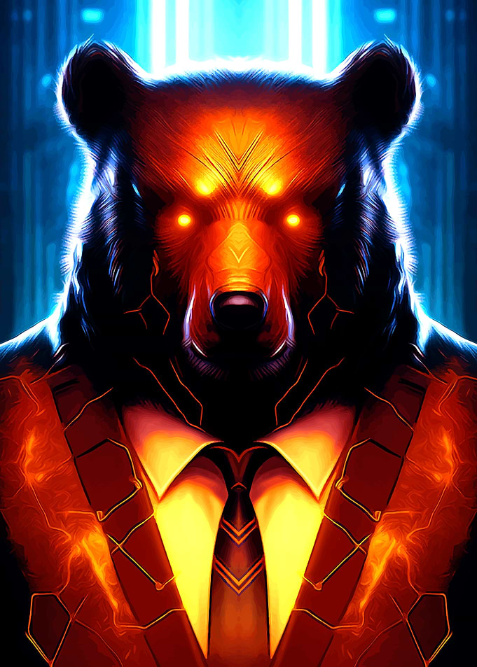 Animal portrait Bear