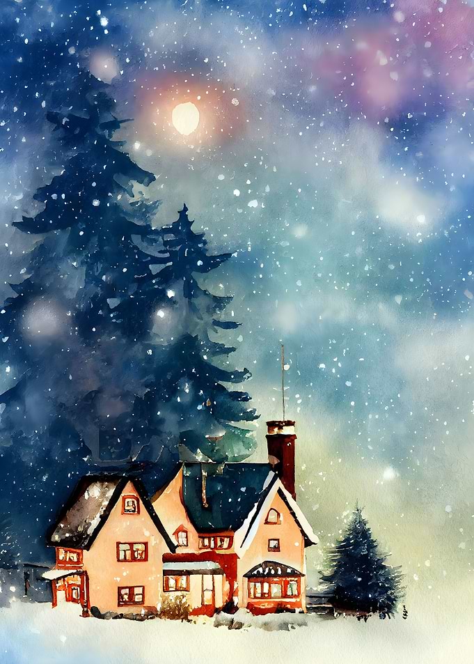 Watercolor Winter