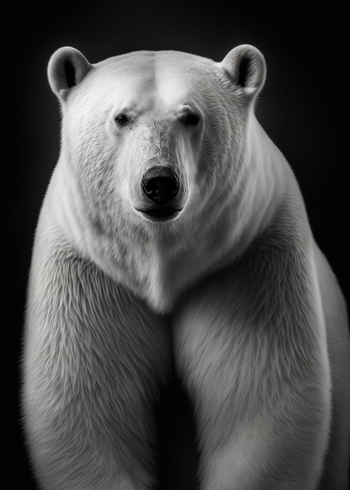 Portrait of a Polar Bear