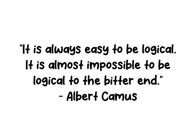 Logic quotes