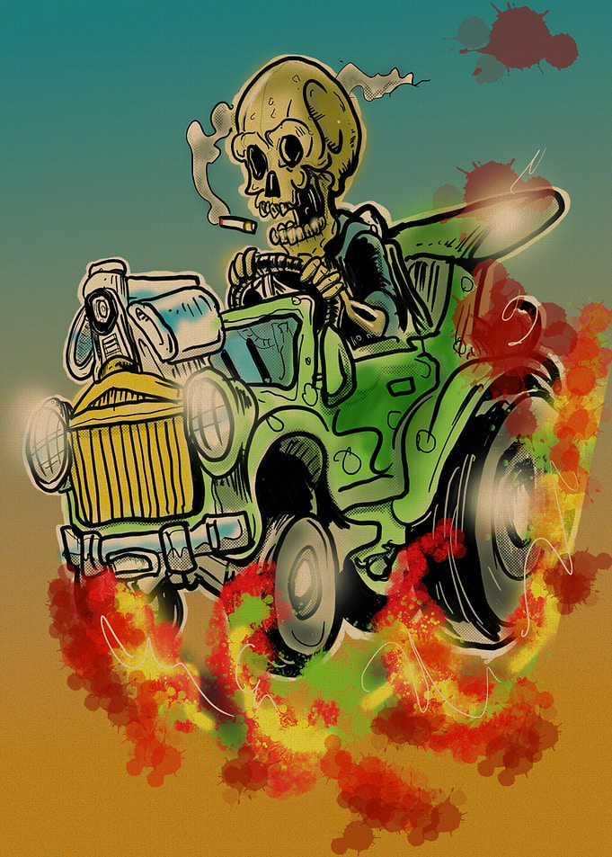 Hot Rod Grim reaper