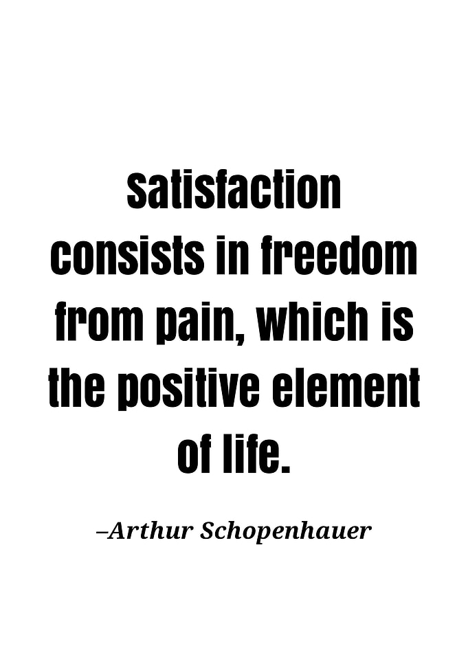 Arthur schopenhaure quote