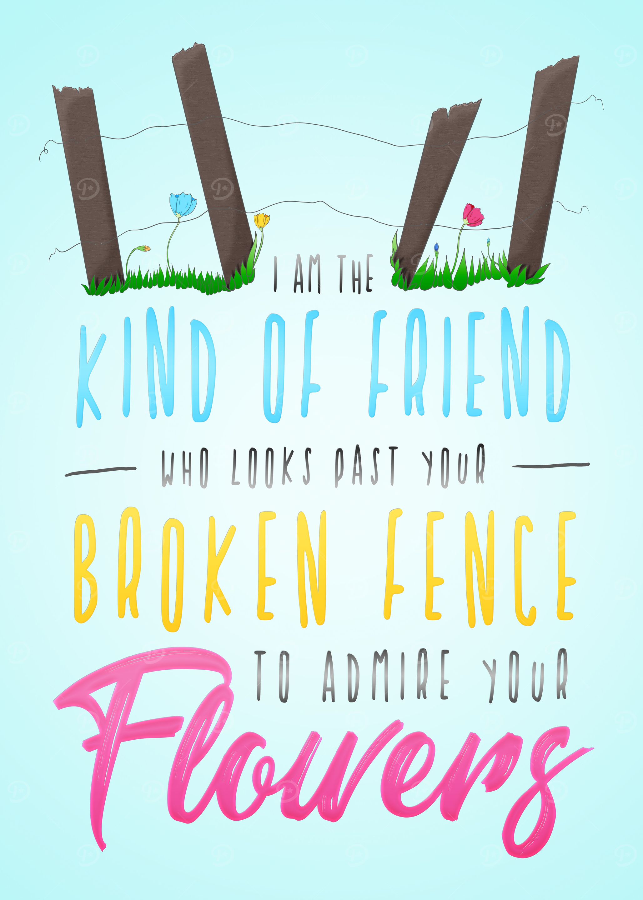 Admire The Flowers