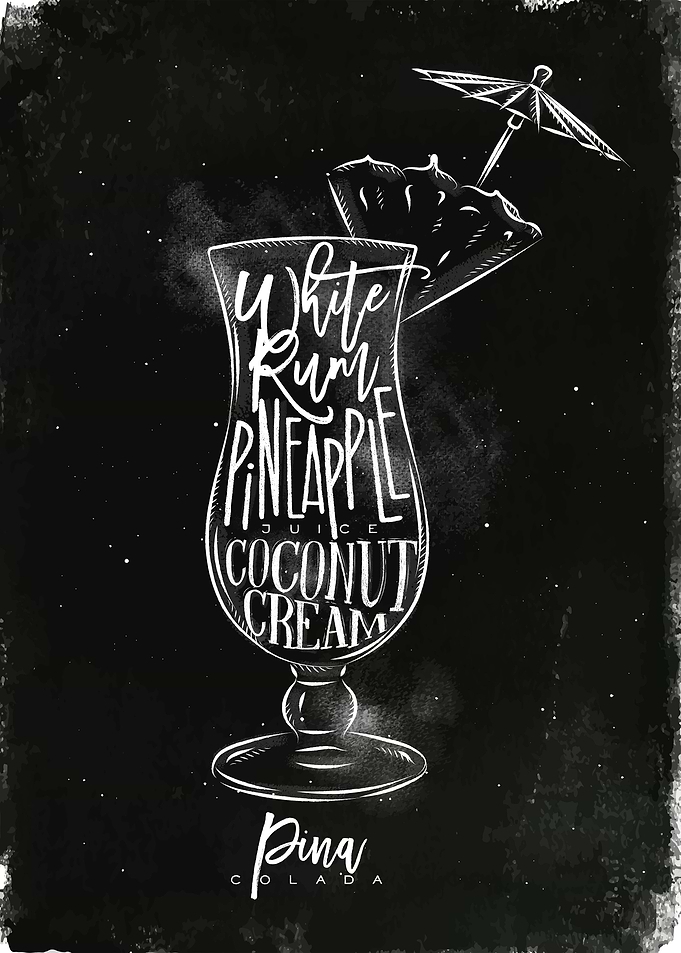 pina colada cocktail