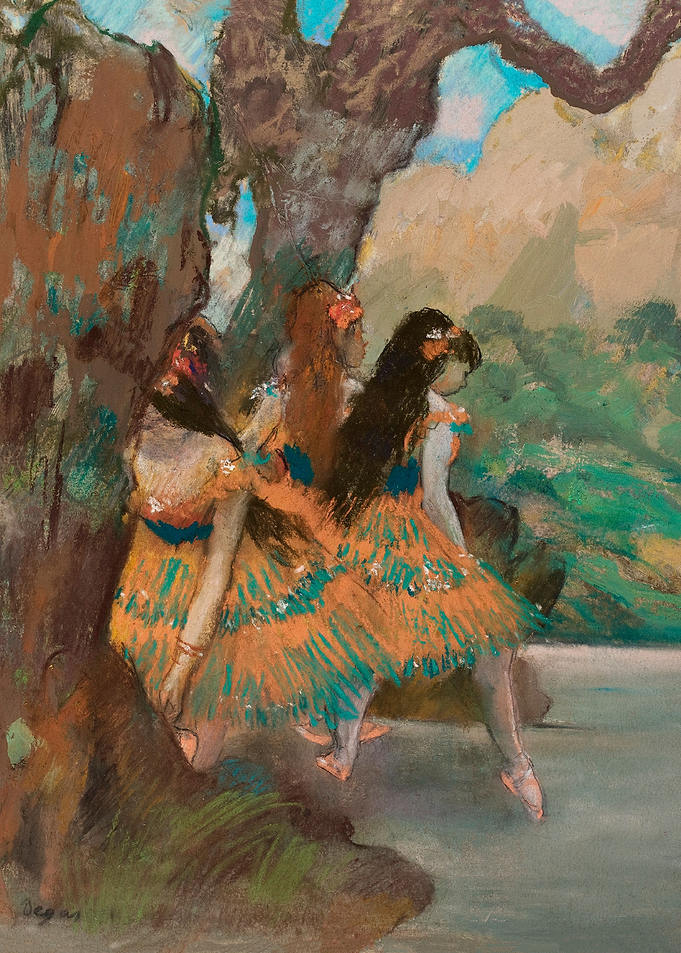 Ballet Dancers ca 1877