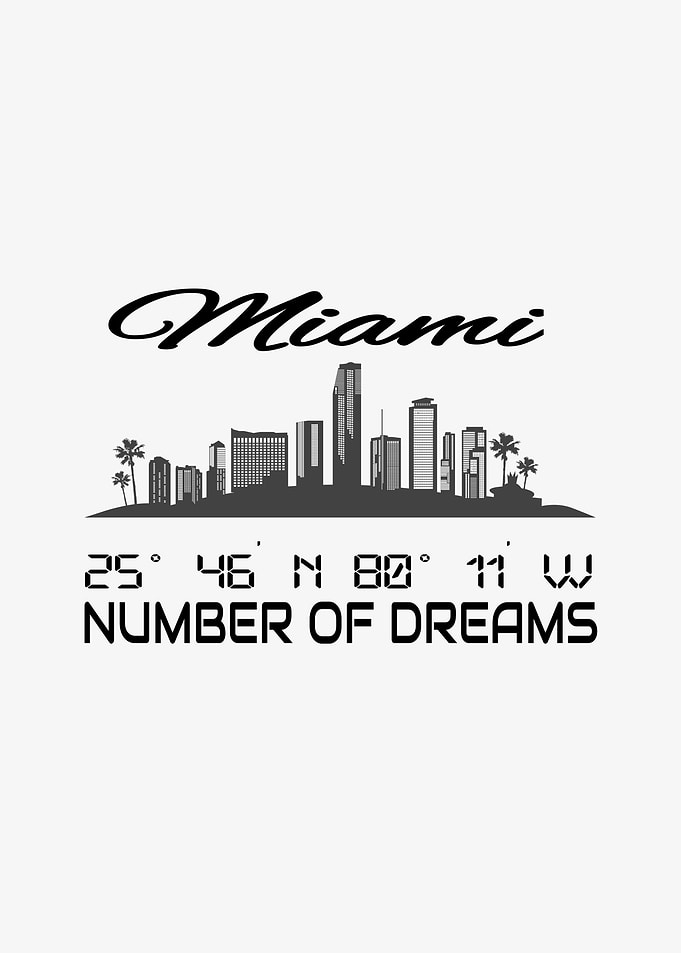 GPS Coordinates Miami City