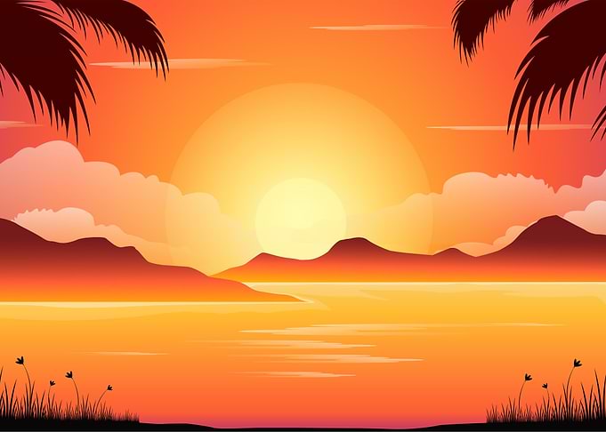 Beach Illustration