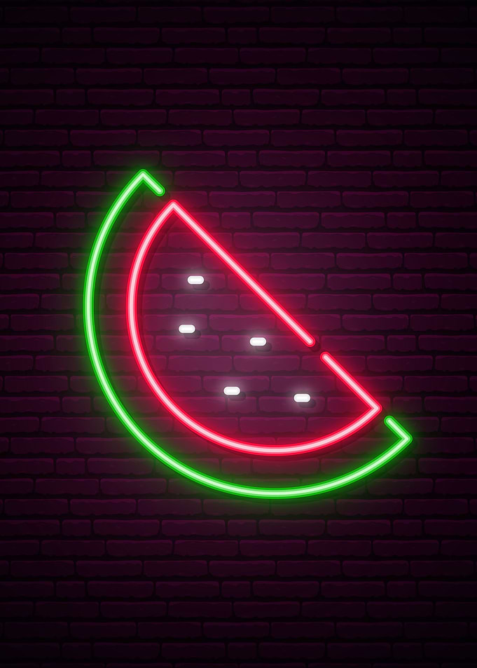Watermelon Neon Sign