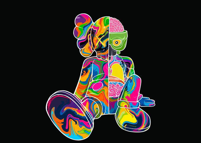 pop kaws