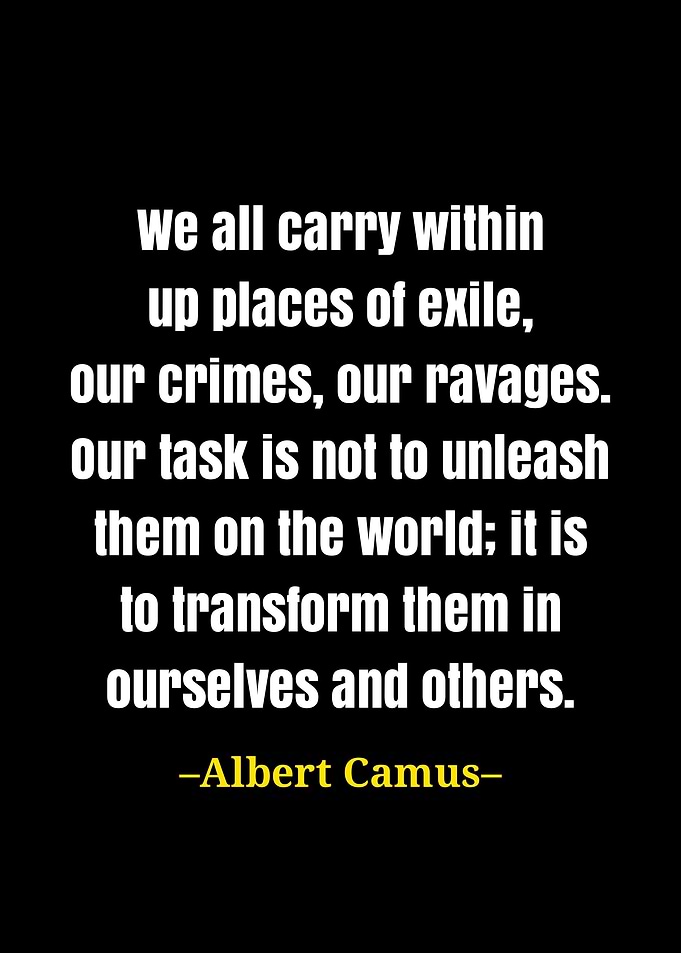 Albert camus quote